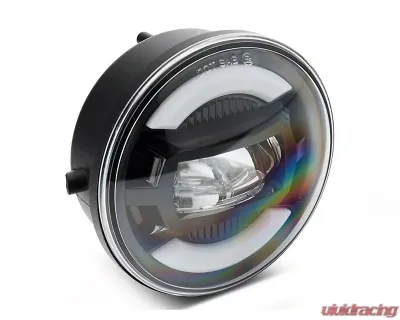 Raxiom Axial Series Clear Lens Black Diecast Aluminum Housings LED Fog Lights Toyota Tundra | Tacoma 2005-2013 - TT22206