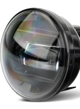 Raxiom Axial Series Clear Lens Black ABS Plastic Housings LED Fog Lights Toyota Tundra | Tacoma 2005-2013                                     - TT22207 - Image 3