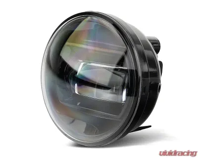 Raxiom Axial Series Clear Lens Black ABS Plastic Housings LED Fog Lights Toyota Tundra | Tacoma 2005-2013 - TT22207