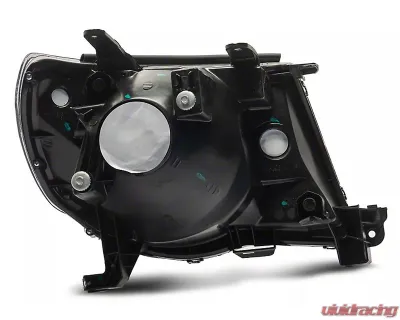 Raxiom Axial Series Clear Lens Black Housing OE Replacement Headlights Toyota Tacoma 2005-2011 - TT26260