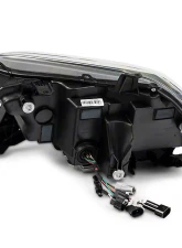 Raxiom Clear Lens Black Housing LED Headlights Toyota Tacoma w/ Factory Halogen 2016-2023                                     - TT8291 - Image 4