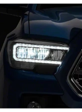 Raxiom Clear Lens Black Housing LED Headlights Toyota Tacoma w/ Factory Halogen 2016-2023                                     - TT8291 - Image 7