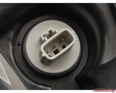 Raxiom Axial Series Clear Lens Black Housing Headlights w/ Sequential LED Bar Toyota Tundra 2007-2013 - TU16005