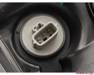 Raxiom Axial Series Clear Lens Black Housing Projector Headlight w/ LED Bar Toyota Tundra 2007-2013 - TU16006