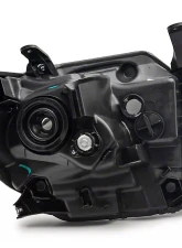 Raxiom Axial Series Clear Lens Black Housing Headlights w/ LED Bar Toyota Tundra w/ Factory Halogen Headlights 2014-2021                                     - TU16008 - Image 3