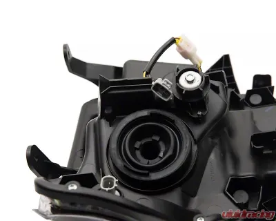 Raxiom Axial Series Clear Lens Black Housing Headlights w/ Sequential LED Bar Toyota Tundra w/ Factory Halogen Headlights 2014-2021 - TU16009