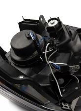 Raxiom Axial Series Clear Lens Black Housing Projector Headlights w/ LED Bar Toyota Tundra w/ Factory Halogen Headlights 2014-2021                                     - TU16010 - Image 4