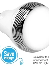 Sondpex SoundLam LED Light Bulb w/ Bluetooth Speaker (4 Pack)                                     - BML-F04 - Image 4
