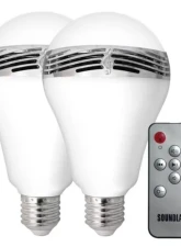 Sondpex SoundLam LED Light Bulb w/ Bluetooth Speaker (2 Pack)                                     - BML-F02 - Image 7