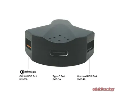 Sondpex 3-in-1 Car USB Charger - CC3-J241