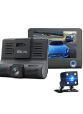 Sondpex Triple Lens Dashboard and Back-up Cameras with 4" Monitor                                     - DBC-K144 - Image 2