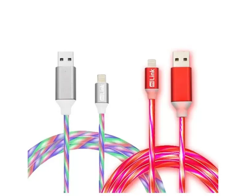 Sondpex 2-Pack 6' Lighted iPhone Charging Cable - LLC2-215