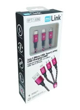 Sondpex 6ft. 3-in-1 (microUSB, Type-C, 8-pin) Charging Cable                                     - MTLL-246 - Image 5