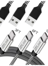 Sondpex 3-Pack USB-C (Type-C) Changing/Syncing Cable                                     - TC3-i236 - Image 2
