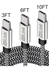 Sondpex 3-Pack USB-C (Type-C) Changing/Syncing Cable                                     - TC3-i236 - Image 2