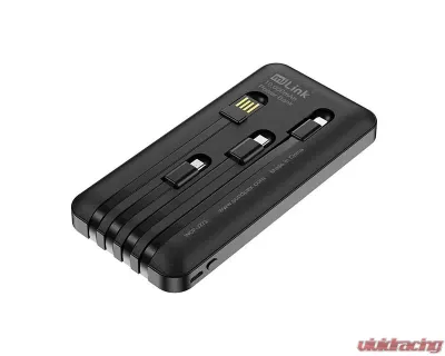 Sondpex 10,000mAh Power Bank with Built-in Full-set Charging Cables - WCP-J272