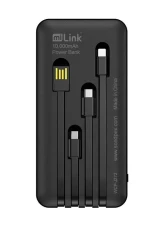 Sondpex 10,000mAh Power Bank with Built-in Full-set Charging Cables                                     - WCP-J272 - Image 6