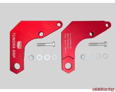 SXTH Element Red Rear Recovery Points ToyotaTundra 2022+ - 32-17-400-RD
