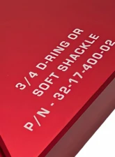 SXTH Element Red Rear Recovery Points ToyotaTundra 2022+                                     - 32-17-400-RD - Image 5