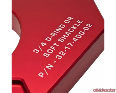 SXTH Element Red Rear Recovery Points ToyotaTundra 2022+ - 32-17-400-RD