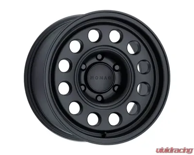 Nomad Wheels 501SB Convoy Satin Black Wheel 16x8 6x139.7 -10mm - N501SB-68060-10