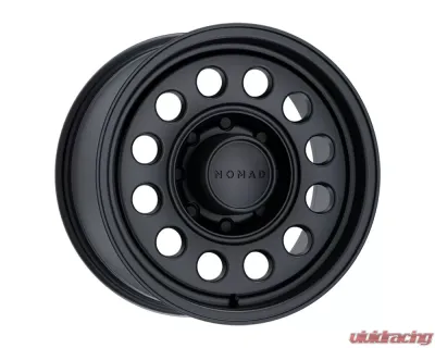 Nomad Wheels 501SB Convoy Satin Black Wheel 17x8.5 8x170 +10mm - N501SB-78581+10