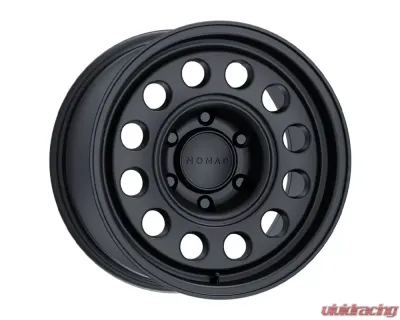 Nomad Wheels 501SB Convoy Satin Black Wheel 17x8.5 6x139.7 -10mm - N501SB-78560-10