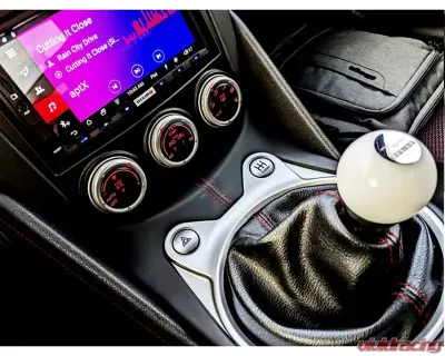 ZSPEC Design Black Derlin & Stainless M10-1.5 5-Speed Shift Pattern Coin Apex Shift Knob - 00843612122292