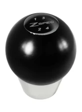 ZSPEC Design Black M10-1.25 Derlin & Stainless 4-Speed Pattern Round Shift Knob Datsun 240Z | 260Z | 280Z                                     - 00843612100344 - Image 3
