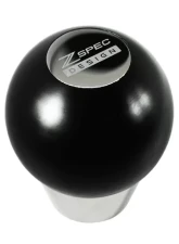 ZSPEC Design Black M10-1.25 Derlin & Stainless 5-Speed Pattern Round Shift Knob Nissan 300ZX | 240SX | R32 | R33 | R34 | Mitsubishi 3000GT                                     - 00843612100382 - Image 2