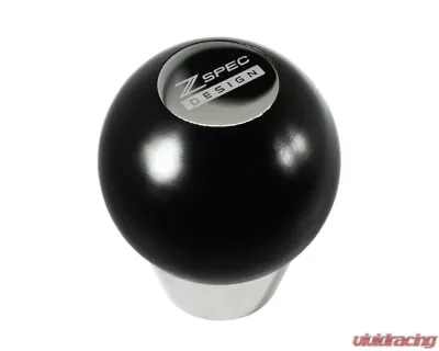 ZSPEC Design Black M10-1.25 Derlin & Stainless 5-Speed Pattern Round Shift Knob Nissan 300ZX | 240SX | R32 | R33 | R34 | Mitsubishi 3000GT - 00843612100382