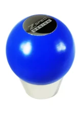 ZSPEC Design Blue M10-1.25 Derlin & Stainless 5-Speed Pattern Round Shift Knob Nissan 300ZX | 240SX | R32 | R33 | R34 | Mitsubishi 3000GT                                     - 00843612100399 - Image 2