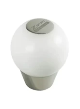 ZSPEC Design White M10-1.25 Derlin & Stainless 5-Speed Pattern Round Shift Knob Nissan 300ZX | 240SX | R32 | R33 | R34 | Mitsubishi 3000GT                                     - 00843612100412 - Image 2