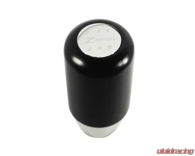 ZSPEC Design Black Derlin & Stainless M12-1.25 5-Speed Shift Pattern Coin Scene Shift Knob 00843612122407 - 00843612122407