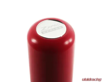 ZSPEC Design Red M10-1.25 Derlin & Stainless 4-Speed Pattern Vertical Shift Knob Datsun 240Z | 260Z | 280Z - 00843612100481