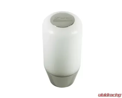 ZSPEC Design White M10-1.25 Derlin & Stainless 6-Speed Pattern Vertical Shift Knob Nissan 350Z | 370Z | Z | Infiniti G35 | G37 | Mitsubishi Evo | RX - 00843612100573