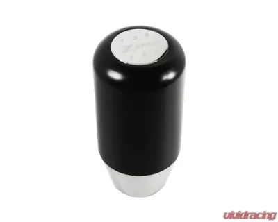 ZSPEC Design Black Derlin & Stainless M8-1.25 6-Speed Shift Pattern Coin Scene Shift Knob - 00843612115065