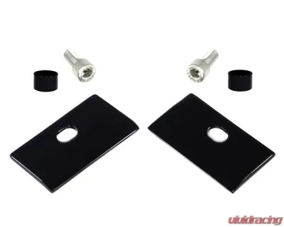ZSPEC Design Black Stainless Intake Valve Cover Wire Covers w/ Gloss Black Washers Nissan 300ZX Z32 1990-1999 - 00843612100597