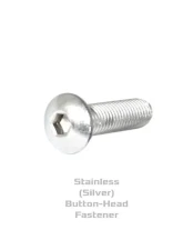 ZSPEC Design Stainless M5x20mm Button-Head Body Kit Fasteners w/ Well Nuts                                     - 00843612100870 - Image 5