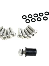 ZSPEC Design Stainless M5x20mm Button-Head Body Kit Fasteners w/ Well Nuts                                     - 00843612100870 - Image 5