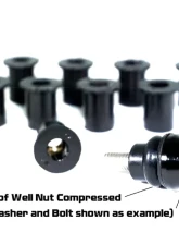 ZSPEC Design Body Kits & Flares Using M5-0.8 10-Pack M5 Silicone-Rubber Well Nuts                                     - 00843612100924 - Image 4