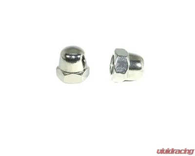 ZSPEC Design Semi-Polished SUS304 Stainless M10x1.25 Acorn Nut w/ Flat Washer - 00843612101006