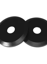 ZSPEC Design Black Billet Shock/Strut Tower Covers w/out  Logo Jaguar X-Type 2002-2009                                     - 00843612175922 - Image 2