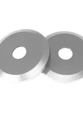 ZSPEC Design Silver Billet Shock Tower Covers w/out Logo BMW 3-Series E36 1990-2000                                     - 00843612176059 - Image 2