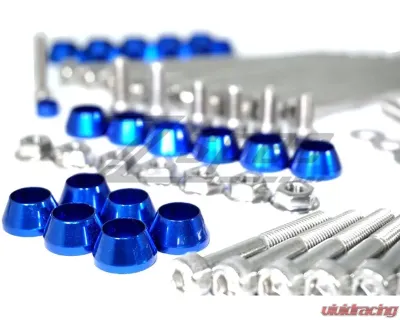 ZSPEC Design 102mm LSXR/LSXRT Manifolds Gunmetal Stainless & Billet Dress Up Bolts Kit - 00843612101495