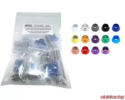 ZSPEC Design 102mm LSXR/LSXRT Manifolds Gunmetal Stainless & Billet Dress Up Bolts Kit - 00843612101495