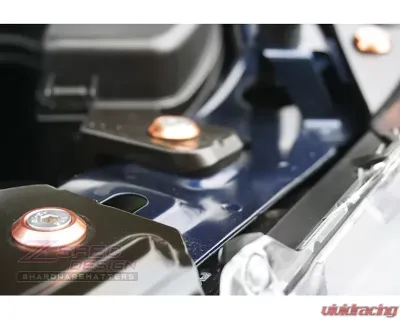 ZSPEC Design Green Stainless & Billet Stage 3 Dress-Up Bolts Fastener Kit Mazda Mazda3 2.0L 2014-2017 - 00843612101662