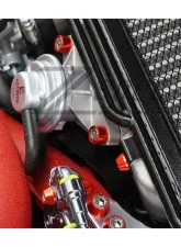 ZSPEC Design Gloss Red Stainless & Billet Stage 3 Dress-Up Bolts Fastener Kit Subaru WRX | STI 2015-2021                                     - 00843612102140 - Image 3