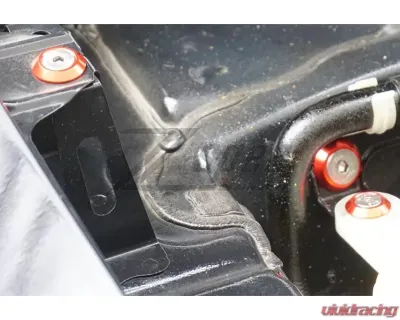ZSPEC Design Gloss Red Stainless & Billet Stage 3 Dress-Up Bolts Fastener Kit Subaru WRX | STI 2015-2021 - 00843612102140