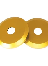 ZSPEC Design Gold Billet Shock Tower Covers w/out Logo BMW 3-Series E36 1990-2000                                     - 00843612172419 - Image 2